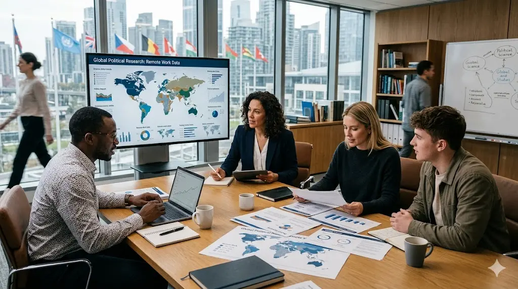 Global Political Research on Remote Work