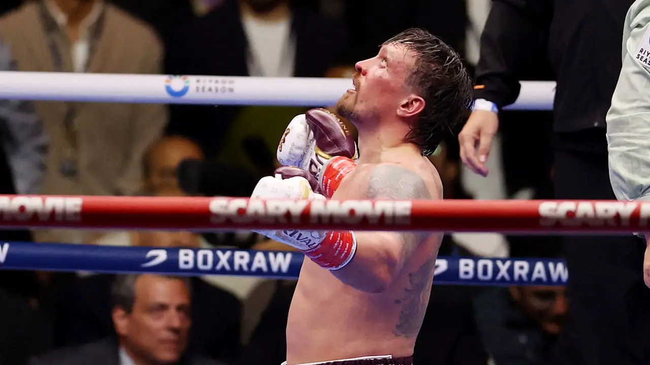 Boxen: Oleksandr Usyk rettet seine WM-Titel mit Zitter-Sieg – Agit Kabayel fordert Duell in Deutschland