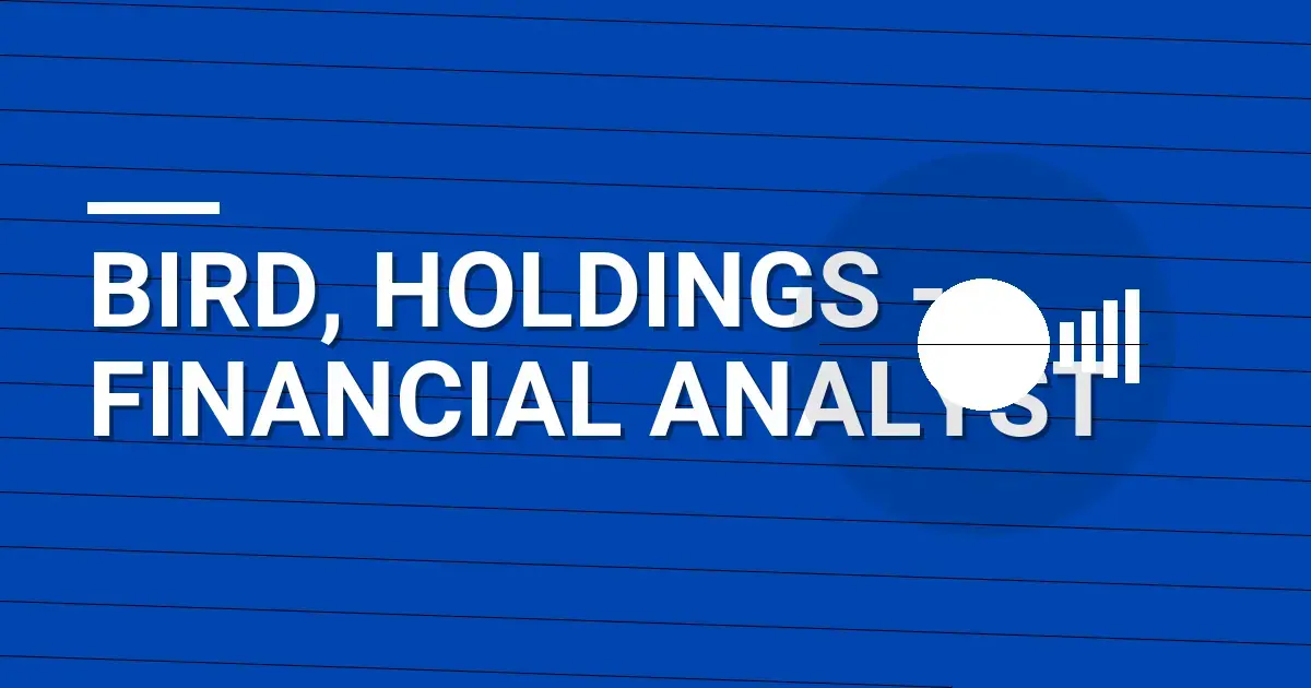 Bird, Holdings - Financial Analyst