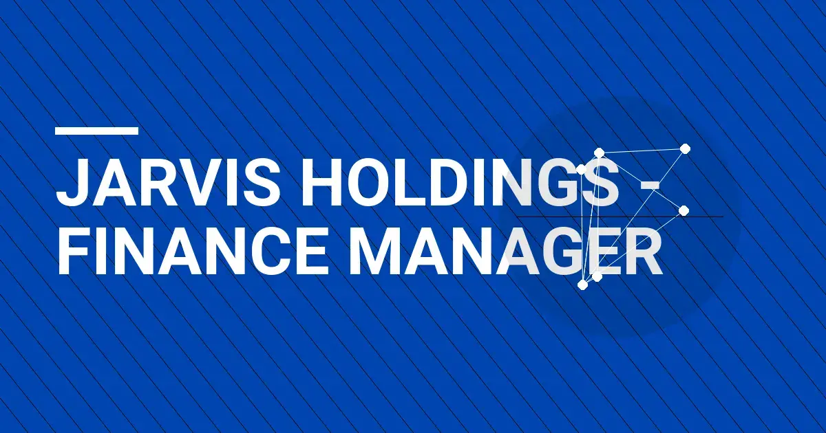 Jarvis Holdings - Finance Manager