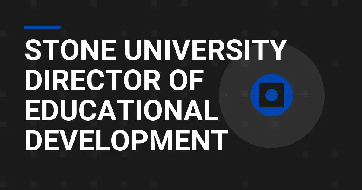 Stone University Director of Educational Development